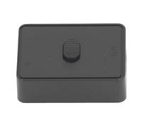 Alomejor USB 2.0 Switch Selector, Compact and Portable Bidirectional USB Switch for Sharing Printer, Scanner, Keyboard Between 2 Computers - Durable Material, 1 X Unit
