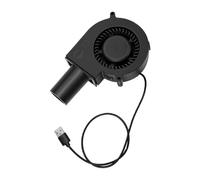 Alomejor USB Blower for Outdoor Camping, 4000RPM Centrifugal Fan 65CFM | ABS Construction, USB Powered for Portable Use, Ideal for Fire Stoves and Camping Cooking, Brushless Motor Quiet Operation