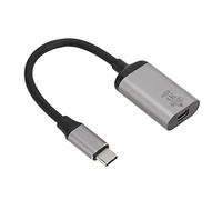 Alomejor USB C Mini Adapter 4K 60Hz Lightweight Aluminium for Projectors Laptops Phones