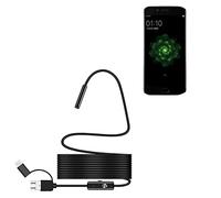 Alomejor USB Industrial Endoscope with 5m Cable for Detailed Mechanical Inspection Metal and Compact Design