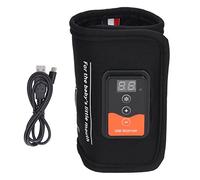 Alomejor USB Milk Bottle Warmer Insulated Bag for Constant Temperature Quick Heating at Home or in The Car