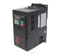 Alomejor Variable Frequency Drive Vector Controller, Reliable and Efficient Motor Inverter for Industrial Applications, 3 Phase 340-440V Input and 0-440V Output, Flame Retardant ABS Material (0.75kw)