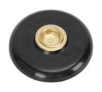 Alomejor Versatile Cello Non Slip Mat with Sturdy Brass Cup Cello Endpin Holder Floor Protector for Musicians Practical Portable Rest for Beginners and Pros