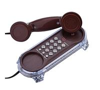 Alomejor Wall Mounted Telephones, Stylish Blue Backlight Design | Fashionable decor, ergonomic comfort, durable keys, easy to use, perfect for any room