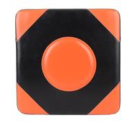 Alomejor Wall Punching Pad Sound Dampening Design Wear Proof Leather Adjustable Height with 2pcs 5cm Widened Straps for Home Gym Training