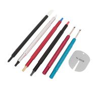 Alomejor Watch Hand Setting Tool Set with Durable Alloy Steel for Easy Watch Repairs At Home, Includes Hand Removal and Presser Tools (Plunger Puller)