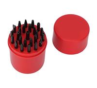 Alomejor Watch Hands Presser Durable Steel Labor Saving Tool for Watch Repairing, Portable for Repairers & Amateurs, 25 Needle Punch Set