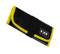 Alomejor Waterproof PVC Fishing Jig Lure Tackle Bag Organizer Hook & Loop for Fishing Enthusiasts Yellow (Yellow)