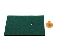Alomejor Wing Training Mat Compactly Easy to Store Grass Pads with a T-shirt for -loving Flakes + EVA 30x20cm
