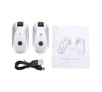 Alomejor Wireless Guitar System, Portable Rechargeable Transmitter Receiver for Electric Instruments with 50m Range
