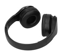 Alomejor Wireless Headset with Microphone OY712 Foldable for Hands Free Calls and Music Enjoyment Lightweight Black