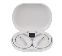 Alomejor Wireless Language Translator Earbuds HiFi Sound Noise Cancelling for Travel Real Time Translation 144 Languages (Silver)