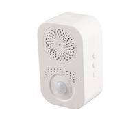 Alomejor Wireless Motion Sensor Doorbell Voice Reminder with USB Charging for Home Shop Smart Chip Volume Adjustable