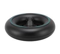 Alomejor Wrist Trainer Ball, Smart Display Curved Handle Enhanced Grip Strength for Arm Finger Chest Back Muscle, with Real Time Monitoring and Speed Sensing Technology (Peacock Blue)