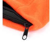 Alomejor Wristband Wallet Lightweight Breathable Polyester Wrist Pouch 9 X 10 Cm Zipper Pocket for Keys Cards Cash Running Gym Cycling Jogging for Men Women Teens Kids (Orange)