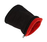 Alomejor Wristband Wallet Lightweight Breathable Polyester Wrist Pouch 9 X 10 Cm Zipper Pocket for Keys Cards Cash Running Gym Cycling Jogging for Men Women Teens Kids (Red)