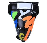 Alomejor youth groin protector, safety support, kids crotch guard protective gear for taekwondo martial arts training children combat sports practice