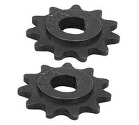 Alomejor1 2Pcs Electric Scooter Motor Sprocket - 11-Tooth D-Shaped Inner Hole Chain Sprocket with 8mm Bore, Compatible with Most 36V/48V E-Scooters (e.g., Dualtron)
