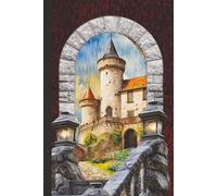 Alondra: 500 Page College Ruled Blank Notebook | Fantasy Gateway to Another World Style Cover | Writing Journal for Notes, Study, Ideas, Stories and Dreams