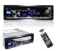 Alondy Single Din Car Stereo with CD DVD Player Bluetooth USB RDS/FM/AM Radio MP3 SD AUX Audio Receiver