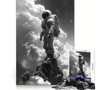 Alone Astronaut Teenagers 1000 Piece Jigsaw Puzzle Mind Clarity Cozy Pastime Perfect Lock Holiday Present (38x52cm)