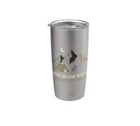 Alone in The Woods Solo Camping Wilderness & Nature Lover Stainless Steel Insulated Tumbler