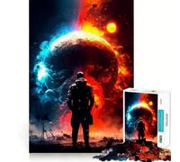 Alone Jigsaw for Adults 1000 Pieces Think Skill Game High Precision Die Cut Entertaining Challenge for Spare Time (38x26cm)