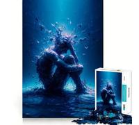Alone Jigsaw Puzzle1000 Pieces Brain Boosting Play Zero Gap Cozy Indoor Entertainment for All (38x26cm)