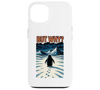 Alone Penguin Journey into Arctic Solitude Case for iPhone 13