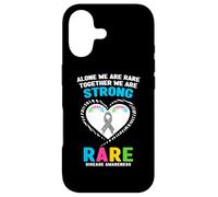 Alone We Are Rare Together We Are Rare Disease Day 2026 Case for iPhone 17