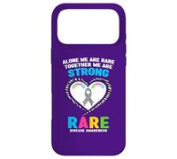 Alone We Are Rare Together We Are Rare Disease Day 2026 Case for iPhone 17 Pro Max