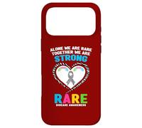 Alone We Are Rare Together We Are Rare Disease Day 2026 Case for iPhone 17 Pro Max