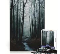 Alone Within The Trees 1000 Pieces Jigsaws Adults Puzzles Mind Power Mind Calming Fun Uniform Edges (38X52CM)