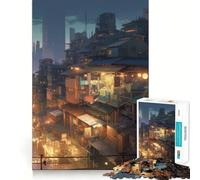 Along The Channel Jigsaw for Adults 1000 Pieces Think Skill Game High Precision Die Cut Entertaining Challenge for Spare Time (38x26cm)