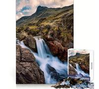 Along The Lares Trek Jigsaw Puzzle for Teenagers 1000 Pieces Brain Teasing Pleasant Leisure Smooth Edges Ideal Xmas Gift (50x75cm)