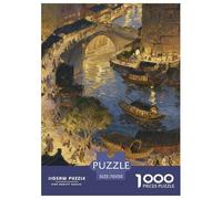 Along The River During The Qingming Festival, 1000-piece Puzzle, Rewarding Challenge for Problem-solving Skills, Perfect for Home Décor Or Keepsakes, Suitable for Ages 10+, 70x50cm/1000pcs