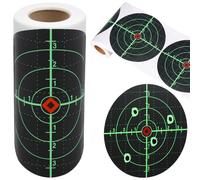 Alongen 6 Inch 100 Pack Splatter Target Self Adhesive Shooting Target Sticker with Splashing Effect Upon Impact for Indoor Outdoor Shooting Practice