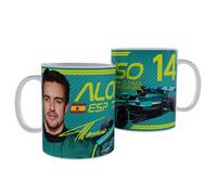 Alonso Mug F1 Inspired Racing Fan Gift 11oz Ceramic Mug 2026(Green)