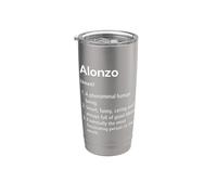 Alonzo Name Definition Dictionary Stainless Steel Insulated Tumbler