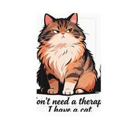 Aloof cat Pattern Unbreakable Polycarbonate Switch Plate-Modern 1 Gang Light Cover for Home Office with Matching Screws