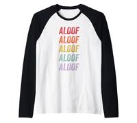 Aloof Raglan Baseball Tee