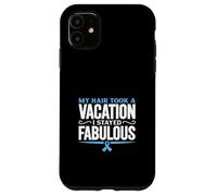 Alopecia Humor - Fabulous Without Hair Case for iPhone 11