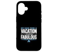 Alopecia Humor - Fabulous Without Hair Case for iPhone 16