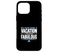Alopecia Humor - Fabulous Without Hair Case for iPhone 16 Pro Max