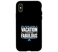 Alopecia Humor - Fabulous Without Hair Case for iPhone X/XS