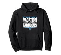 Alopecia Humor - Fabulous Without Hair Pullover Hoodie