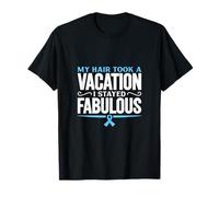 Alopecia Humor - Fabulous Without Hair T-Shirt