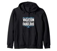Alopecia Humor - Fabulous Without Hair Zip Hoodie