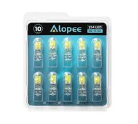Alopee 10-Pack T10 501 LED Bulbs Ultra Bright White COB Light Replacement for 194 W5W 168 2825 Interior Lights License Plate Bulb