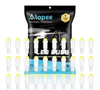 Alopee 286 T5 LED Bulbs White for Car Dashboard Instrument Panel Light 12V | W1.2W 2721 Auto Gauge Light Switch Illumination Heater Climate Control Light Interior Auxiliary Light1SMD COB Chip